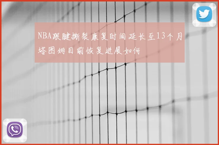NBA跟腱撕裂康复时间延长至13个月塔图姆目前恢复进展如何