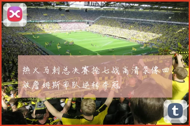 热火马刺总决赛抢七战高清录像回放詹姆斯率队逆转夺冠
